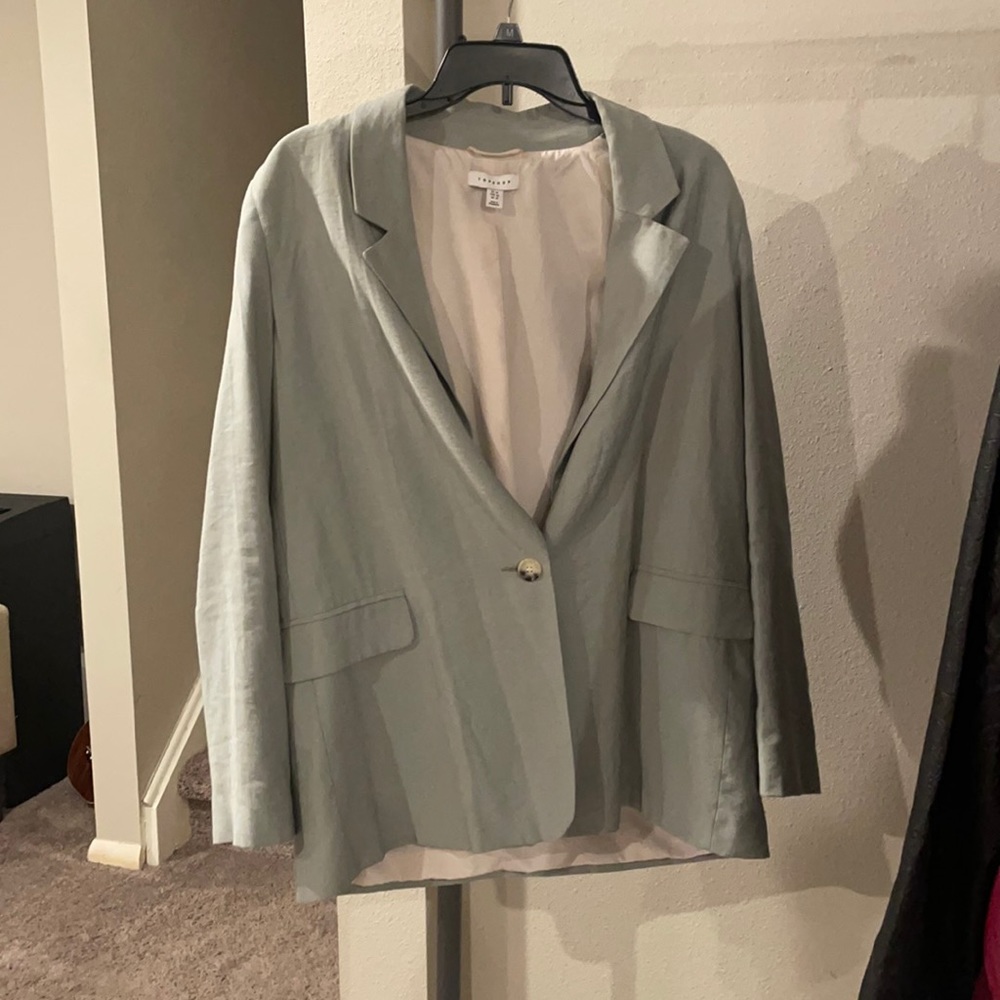 Topshop Women’s sage blazer